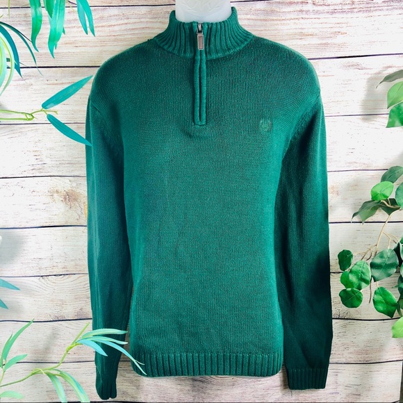 Chaps Other - Chaps Men’s Patches Pullover Sweaters Size XL